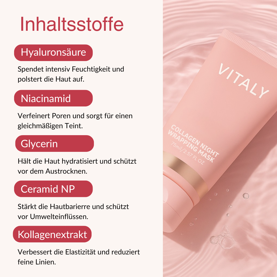 BIO-KOLLAGEN-WRAPPING MASKE + PINSEL